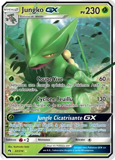 Jungko GX - Tonnerre Perdu - 022/214