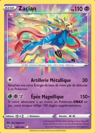 Zacian - Voltage Éclatant - 082/185
