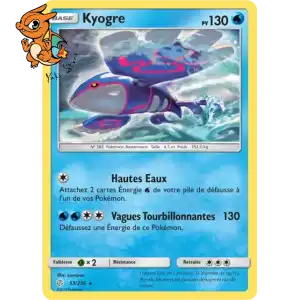 Kyogre - Éclipse Cosmique - 053/236