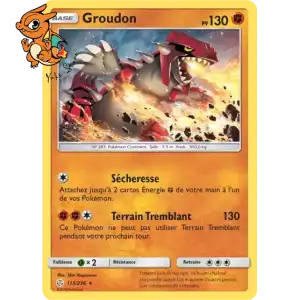Groudon - Éclipse Cosmique - 113/236