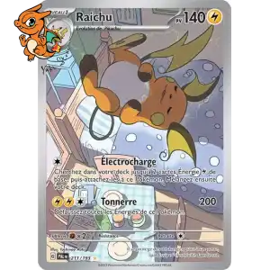 Raichu - Évolutions à Paldéa - 211/193