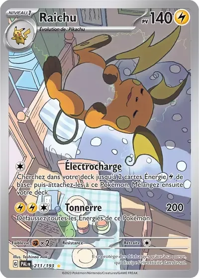 Raichu - Évolutions à Paldéa - 211/193