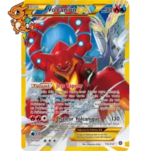 Volcanion EX - Offensive Vapeur - 115/114