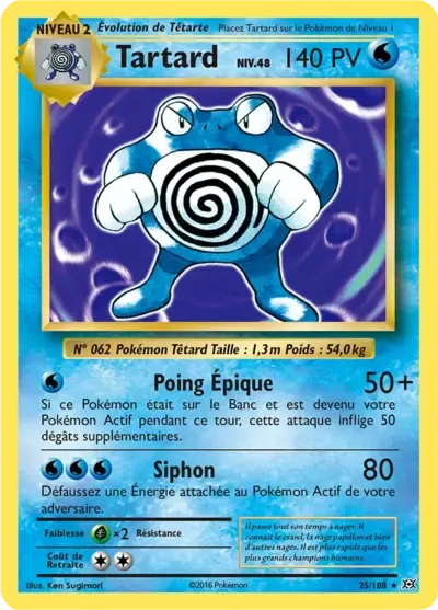 Tartard - XY Évolutions - 025/108