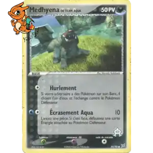 Team Aqua's Poochyena (Roar) - Team Magma vs Team Aqua - 055/095