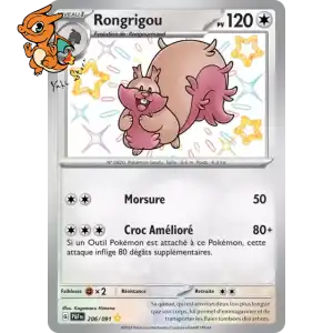 Rongrigou - Destinées de Paldea - 206/091