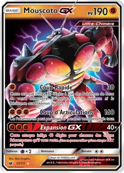 Mouscoto GX - Invasion Carmin - 057/111