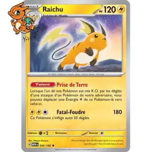 Raichu - 151 - 026/165