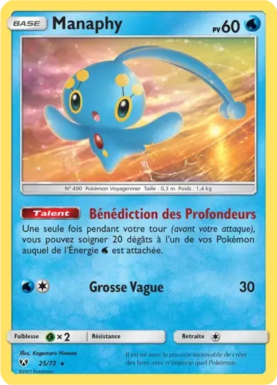 Manaphy - Légendes Brillantes - 025/073