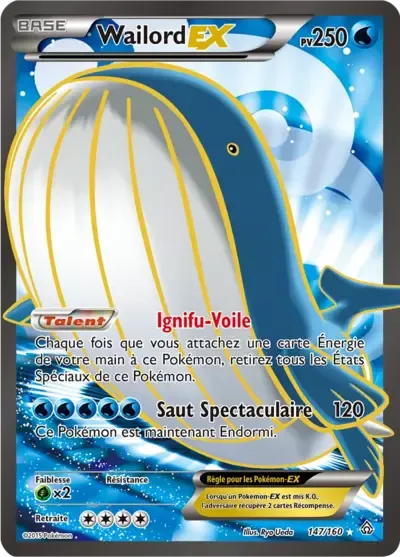 Wailord EX - Primo-Choc - 147/160