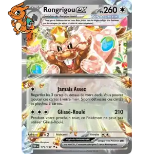 Rongrigou ex - Flammes Obsidiennes - 179/197