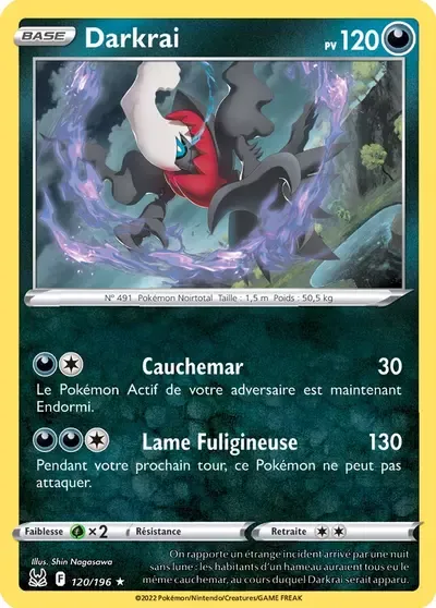 Darkrai - Origine Perdue - 120/196