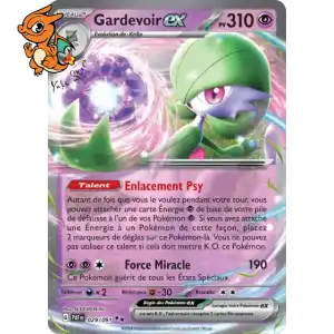 Gardevoir ex - Destinées de Paldea - 029/091