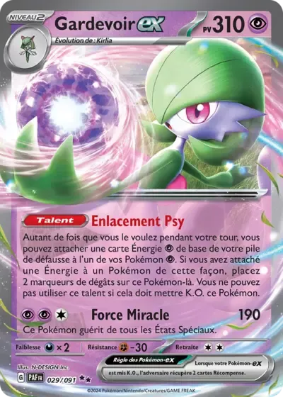 Gardevoir ex - Destinées de Paldea - 029/091