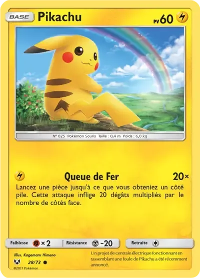 Pikachu - Légendes Brillantes - 028/073