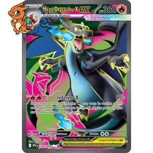Mega Dracaufeu X ex - Flammes Fantasmagoriques - 109/094