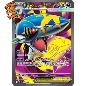 Mega Sharpedo ex - Flammes Fantasmagoriques - 113/094