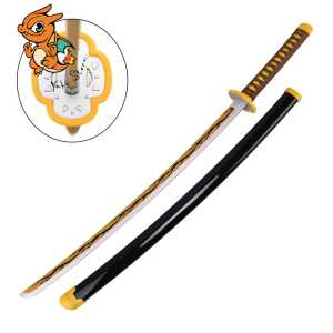 Katana de Kaigaku - Demon Slayer - Lame en Bambou