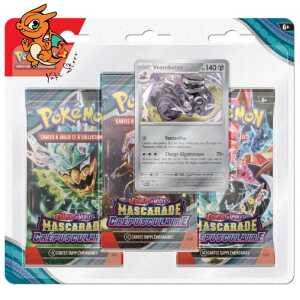 Pokémon : Tripack Vrombotor - Mascarade crépusculaire - EV06