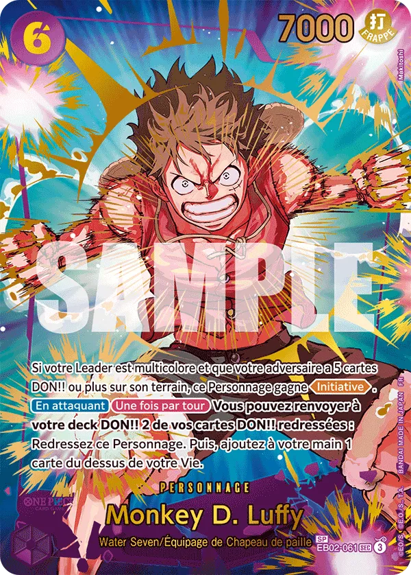 Monkey D. Luffy - The Best Vol.2 - EB02-061/316