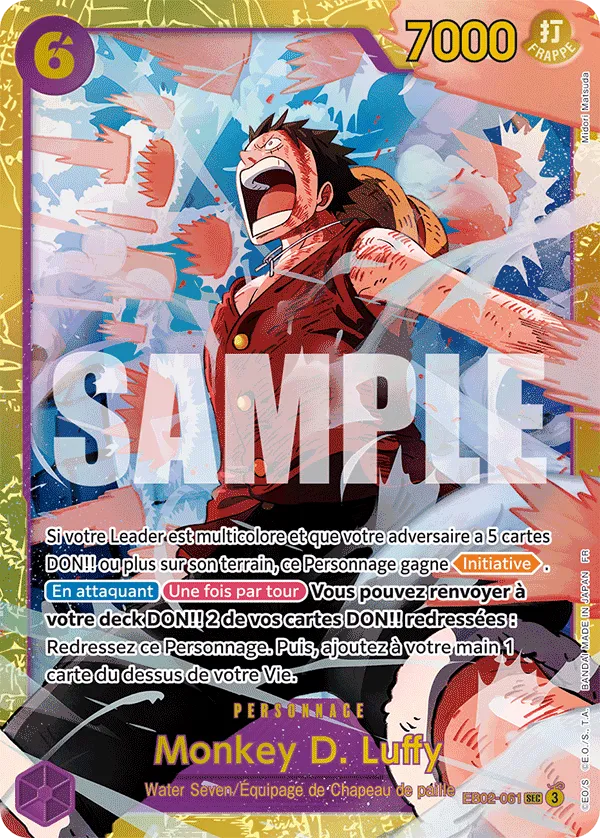 Monkey D. Luffy - The Best Vol.2 - EB02-061/316