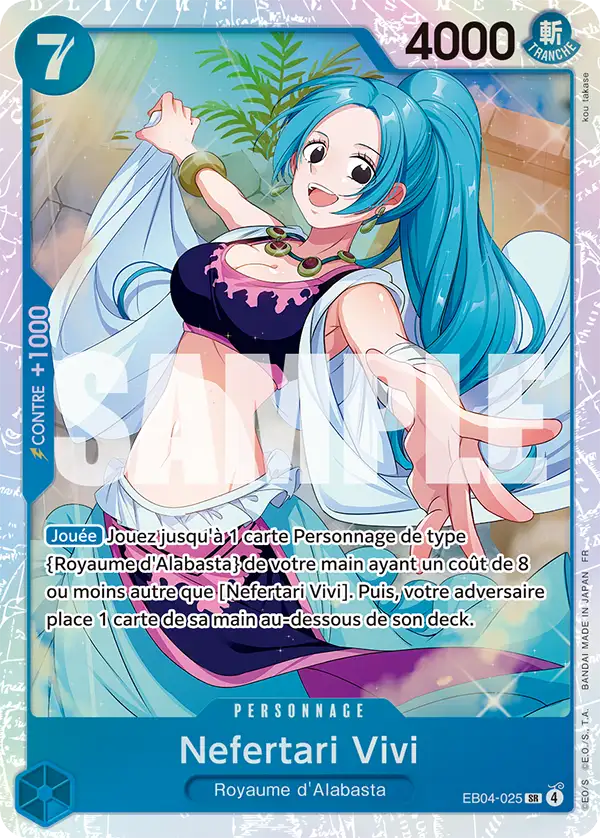 Nefertari Vivi - Les Sept de la Mer d'Azur - EB04-025/158
