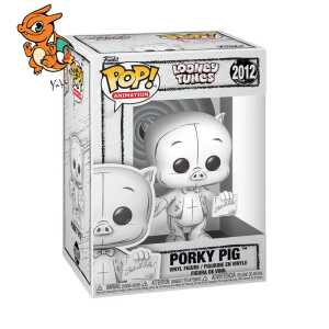 LOONEY TUNES - POP Animation N° 2012 - Porky Pig (Sketched Deco)