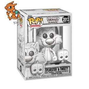 LOONEY TUNES - POP & Buddy N° 2013 - Grosminet & Titi (Sketched Deco)