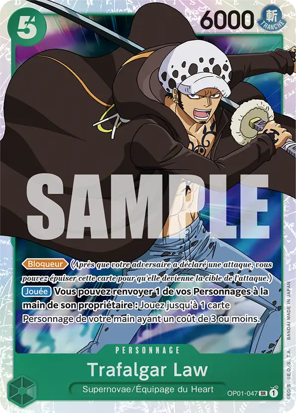 Trafalgar Law - The Best - OP01-047/319