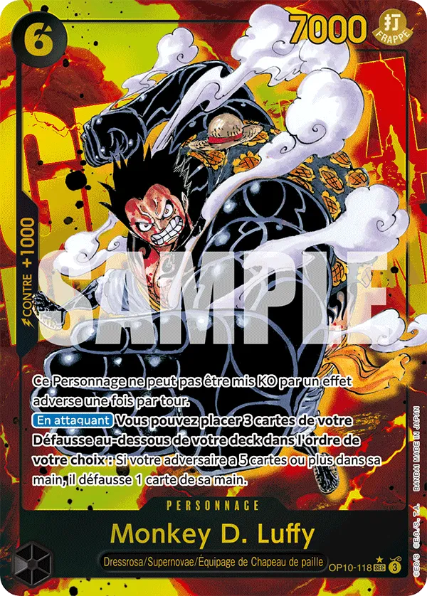 Monkey D. Luffy - Sang Royal - 118/151