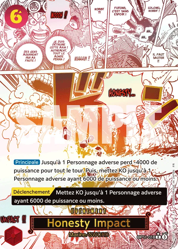Honesty Impact - Des Poings Vifs comme l'Éclair - 018/156