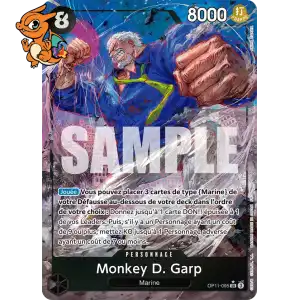 Monkey D. Garp - Des Poings Vifs comme l'Éclair - 095/156