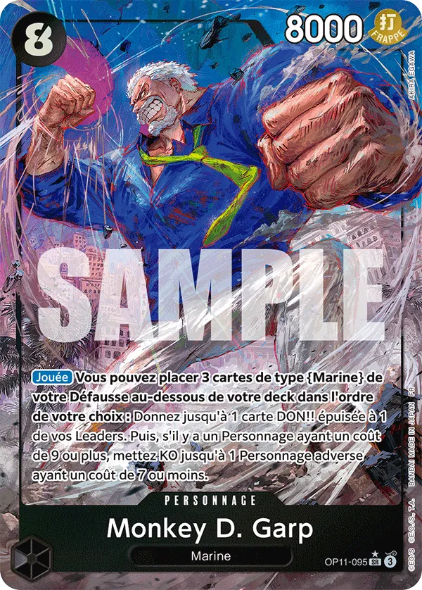 Monkey D. Garp - Des Poings Vifs comme l'Éclair - 095/156