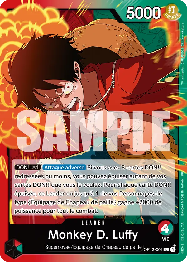 Monkey D. Luffy - Successeurs - 001/129
