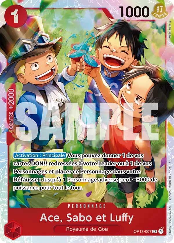 Ace & Sabo & Luffy - Successeurs - 007/129