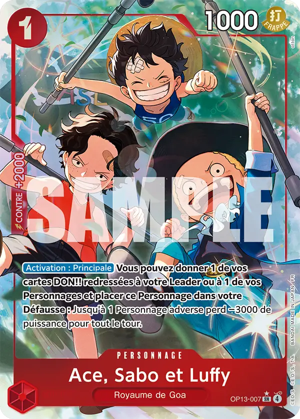 Ace & Sabo & Luffy - Successeurs - 007/129