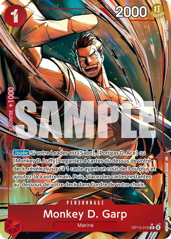 Monkey D. Garp - Successeurs - 016/129