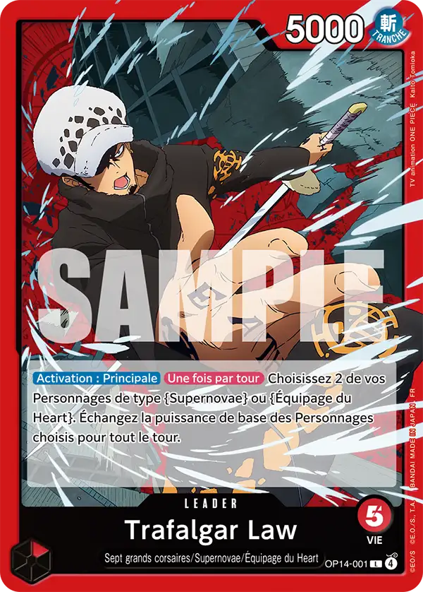Trafalgar Law - Les Sept de la Mer d'Azur - 001/158