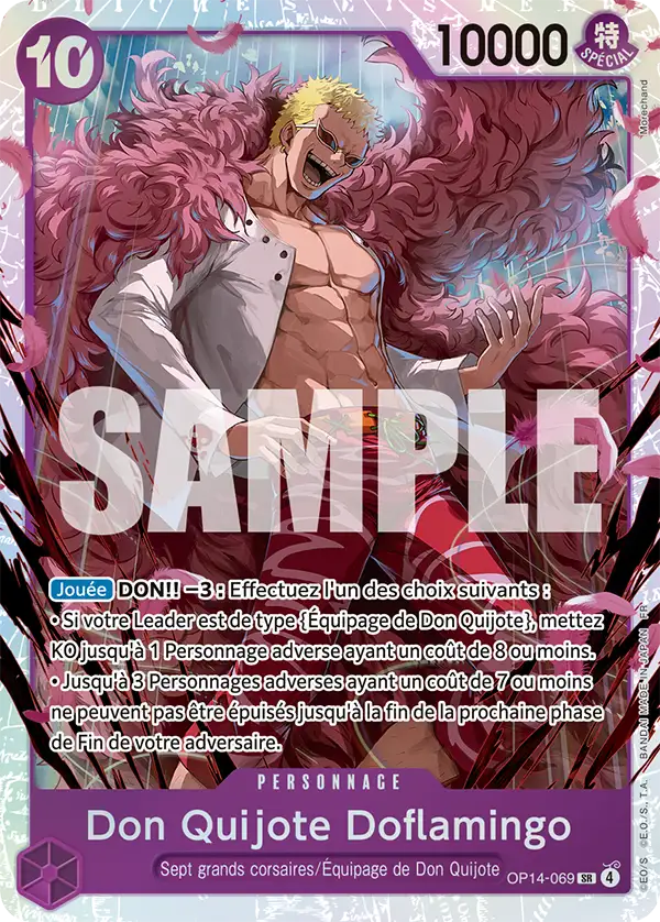 Don Quijote Doflamingo - Les Sept de la Mer d'Azur - 069/158