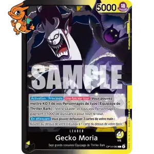 Gecko Moria - Les Sept de la Mer d'Azur - 080/158