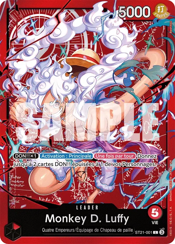 Monkey D. Luffy - Coffret decks Apprenez Ensemble 01 - ST21-001