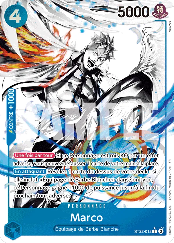 Marco - Starter Deck: Ace & Newgate - 012/031