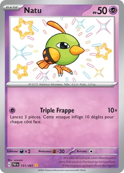 Natu - Destinées de Paldea - 151/091
