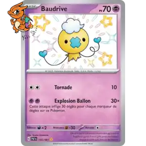 Baudrive - Destinées de Paldea - 155/091