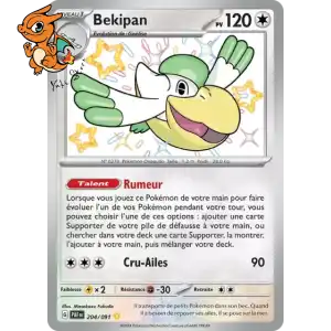 Bekipan - Destinées de Paldea - 204/091
