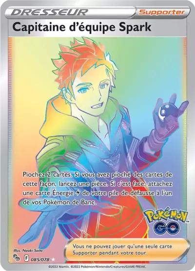 Capitaine d'équipe Spark - Pokémon GO - 085/071