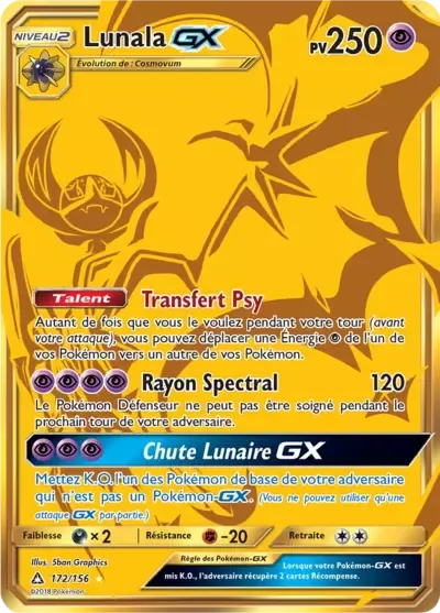 Lunala GX - Ultra-Prisme - 172/156