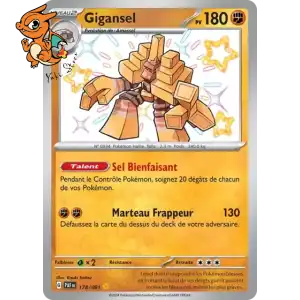 Gigansel - Destinées de Paldea - 178/091