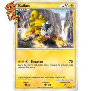 Raikou - Promos HGSS - 019