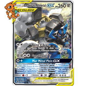 Lucario & Melmetal GX - Promos Soleil & Lune - 192